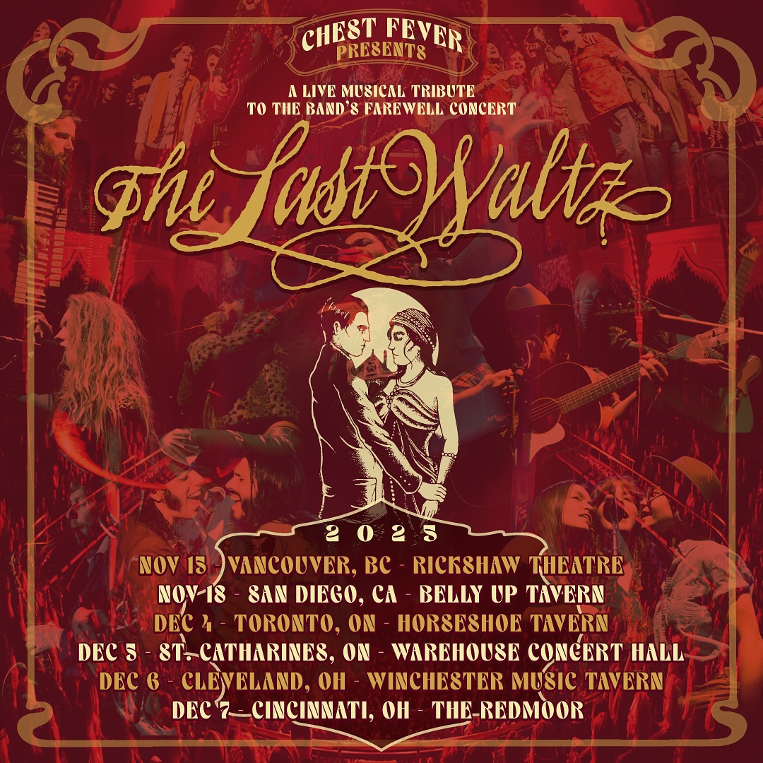 The Last Waltz Tour Poster 2025
